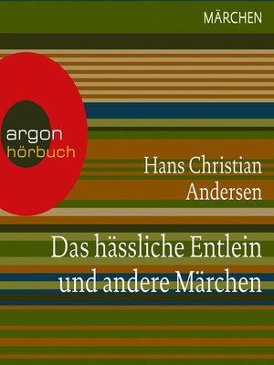 cover image of Das hässliche Entlein und andere Märchen